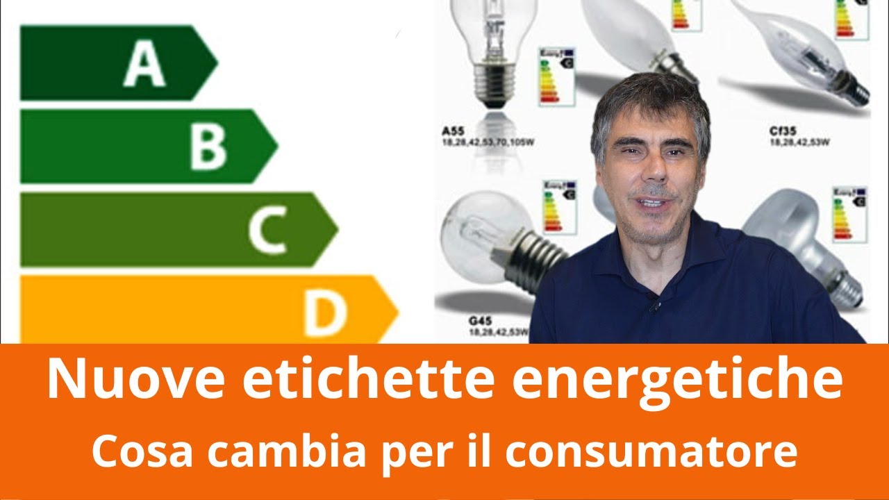 Le nuove etichette energetiche tutto quello che devi sapere.