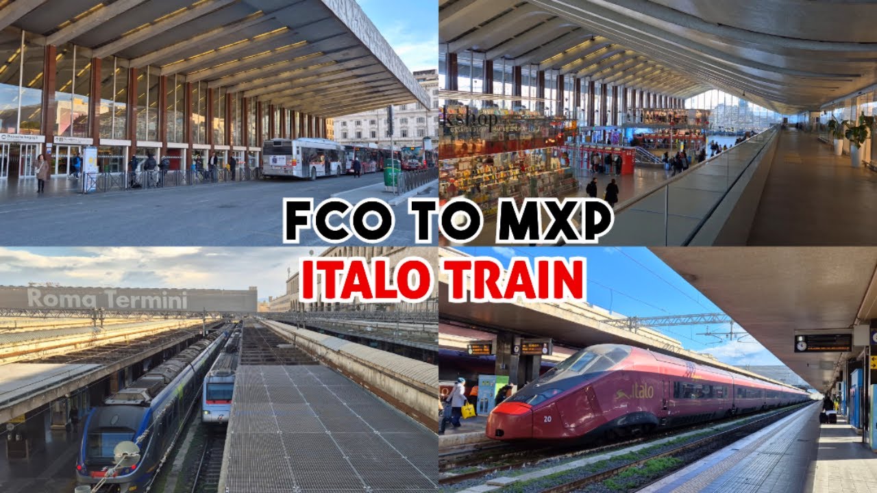 Roma Termini to Milano Centrale | Italo Train 🚅