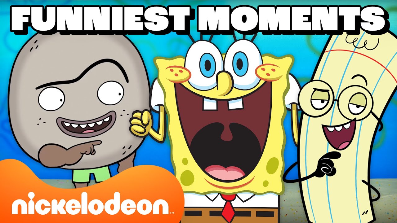 Rock Paper Scissors React To SpongeBob's Funniest Moments! 🤣 | Digital Exclusive | Nicktoons