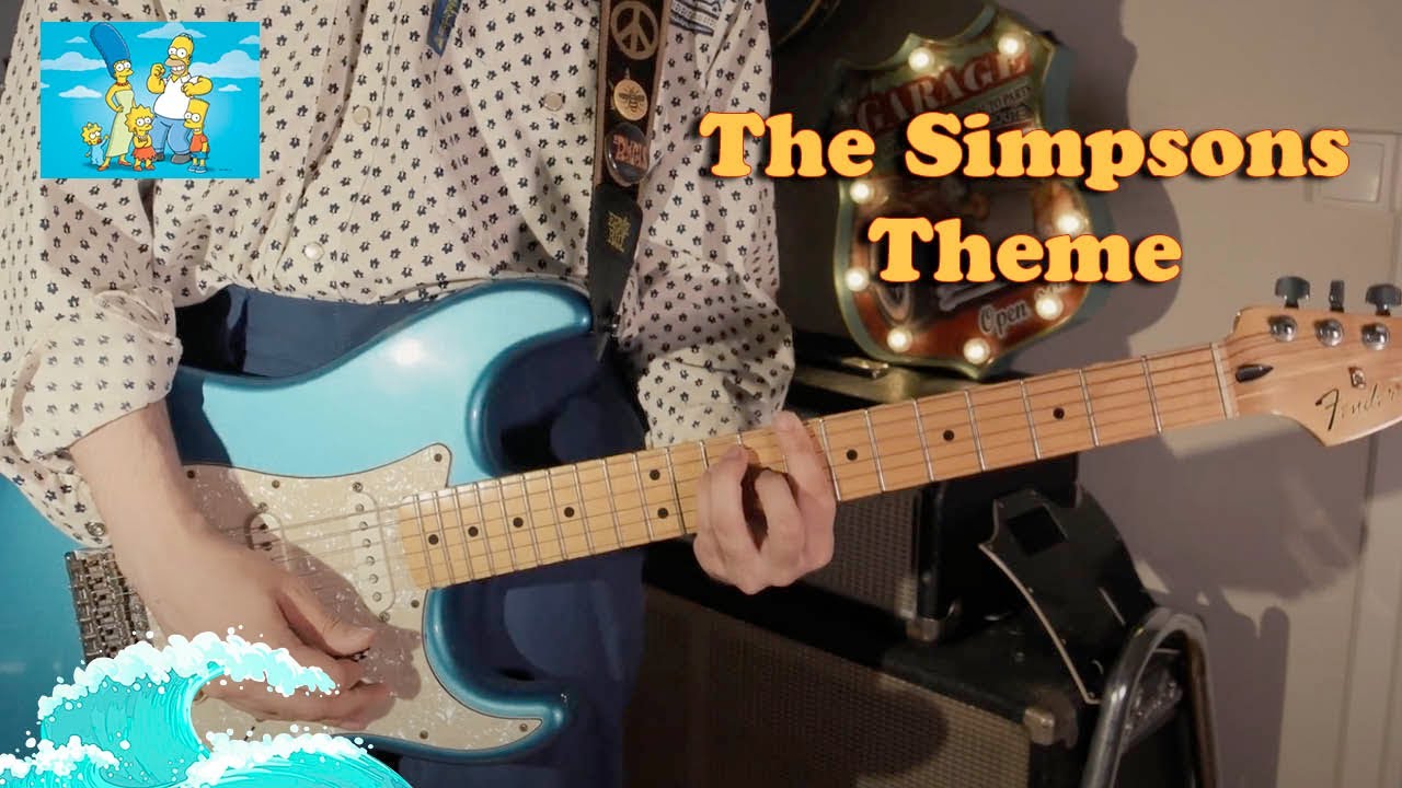 The Simpsons Theme (Surf-Rock cover)