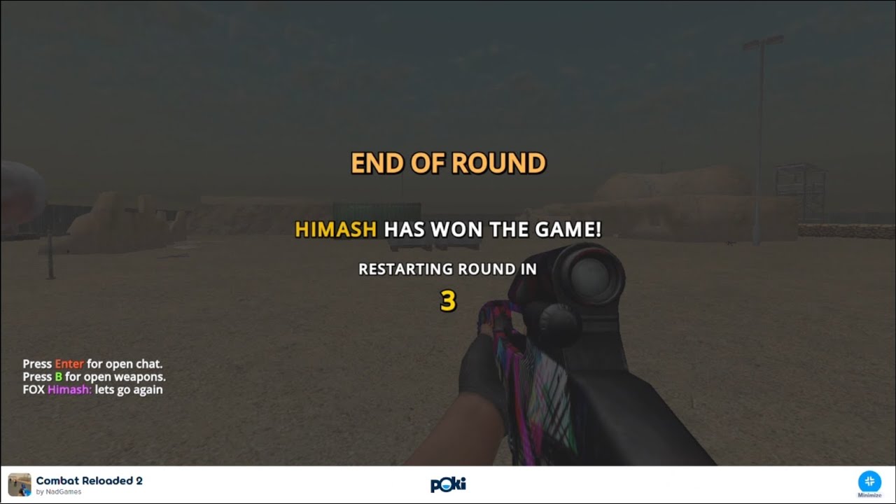What a Match In the Military Base 😲 | Combat Reloaded 2 🌟 on @Poki