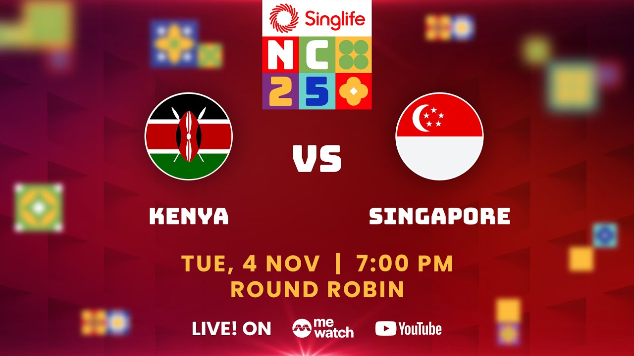 Singlife Nations Cup 2025 (Day 3): Kenya vs Singapore