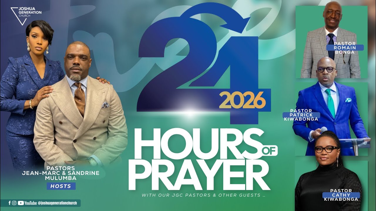 24 Hours of Prayer - Pastors Jean-Marc & Sandrine Mulumba (1/30/26)
