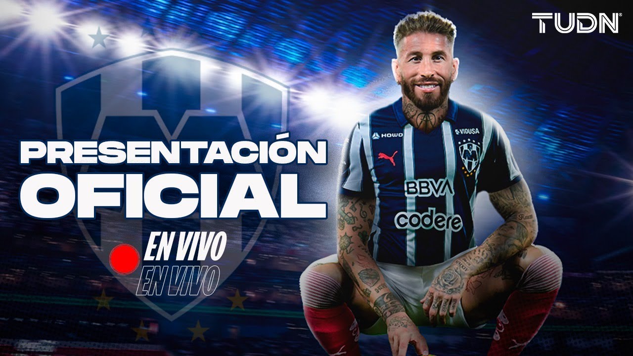 🔴 EN VIVO | 🇲🇽🇪🇸 Sergio Ramos es PRESENTADO con Rayados de Monterrey | TUDN