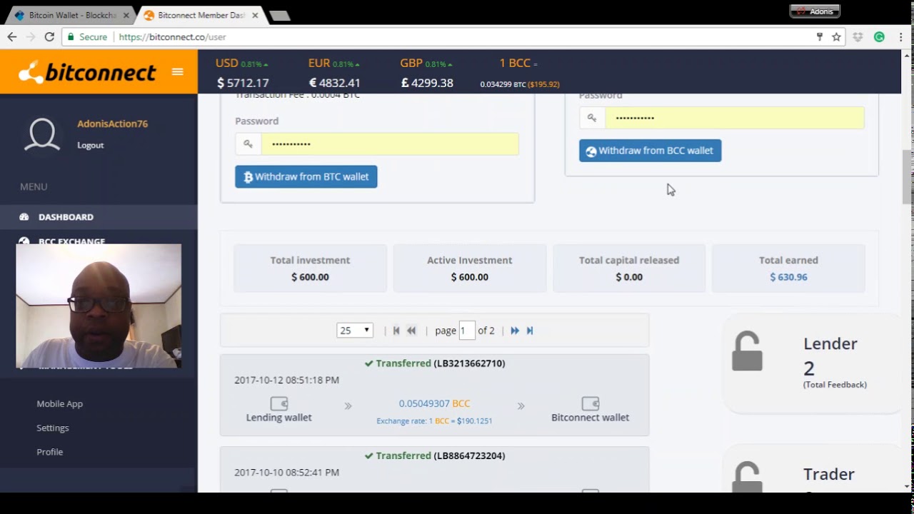 Bitconnect Reinvest Day #94