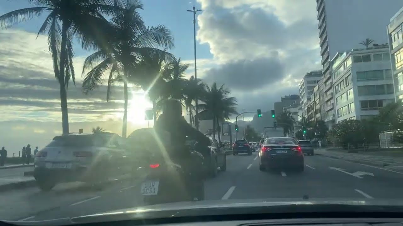 COMO É O RIO DE JANEIRO HUBER E 99 PELA CIDADE LEBLON 
