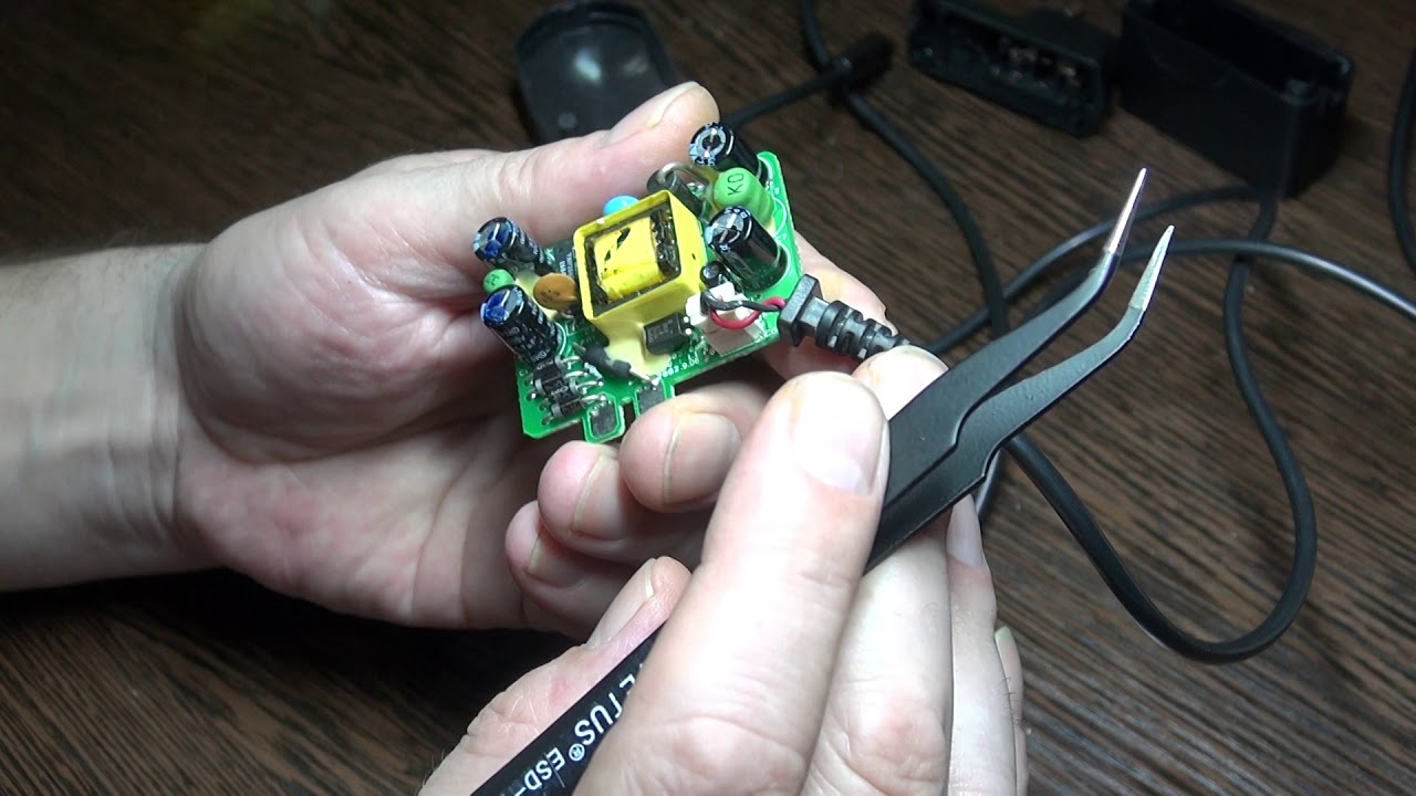 Переделка зарядки samsung  из 5V в 9V