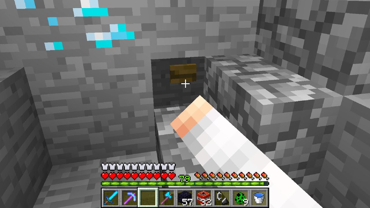 I found a SECRET Minecraft base but it was rigged with traps...