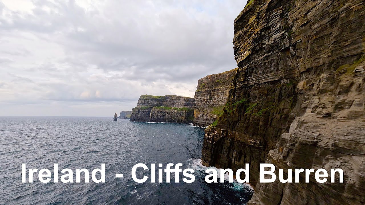 Ireland - Cliffs of Moher - The Burren - cinematic drone footage
