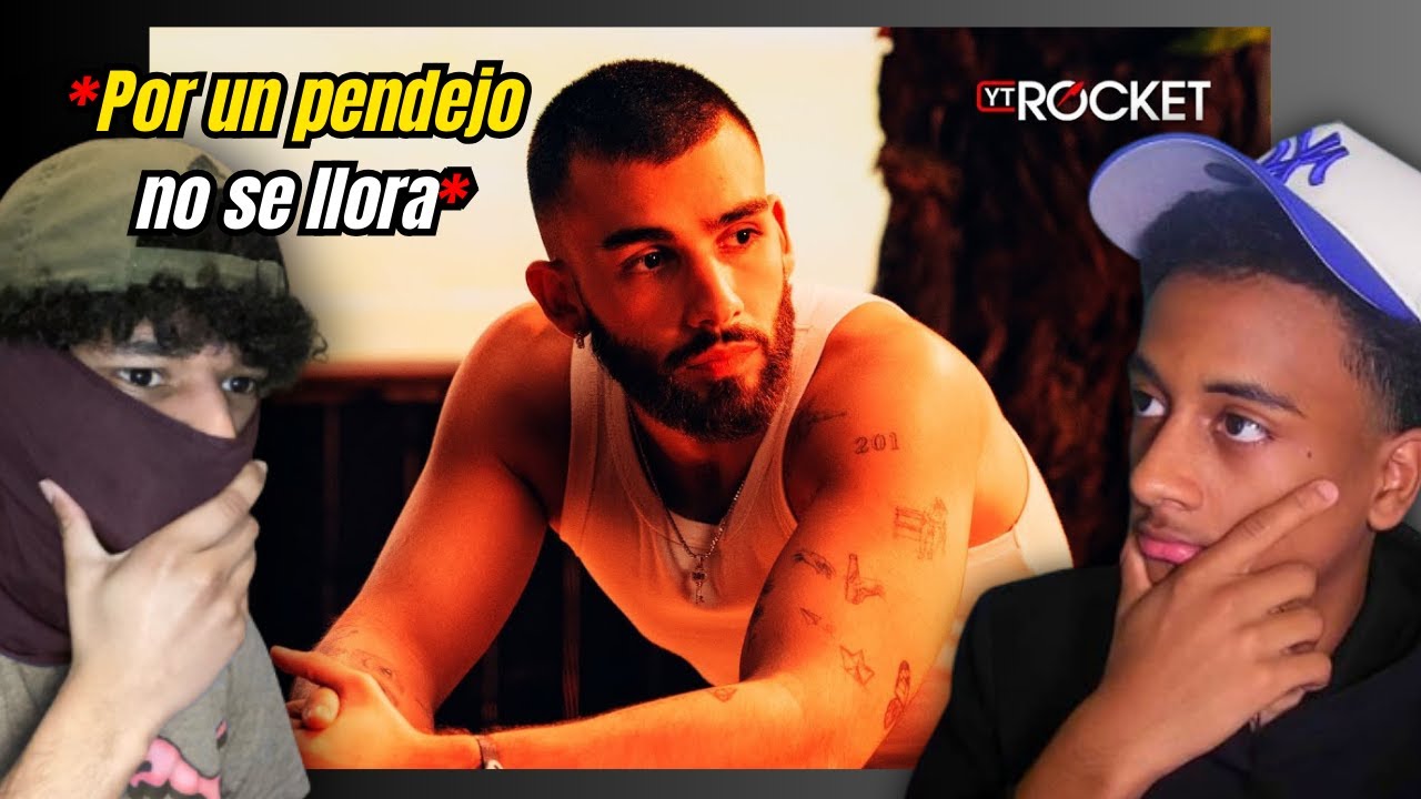 REACCION A Por un pendejo no se llora (Salud mi Reina) - MTZ Manuel Turizo | Video Oficial