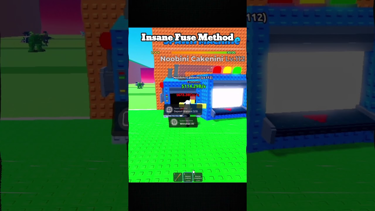 Insane Fuse Method In Escape Tsunami For Brainrots 