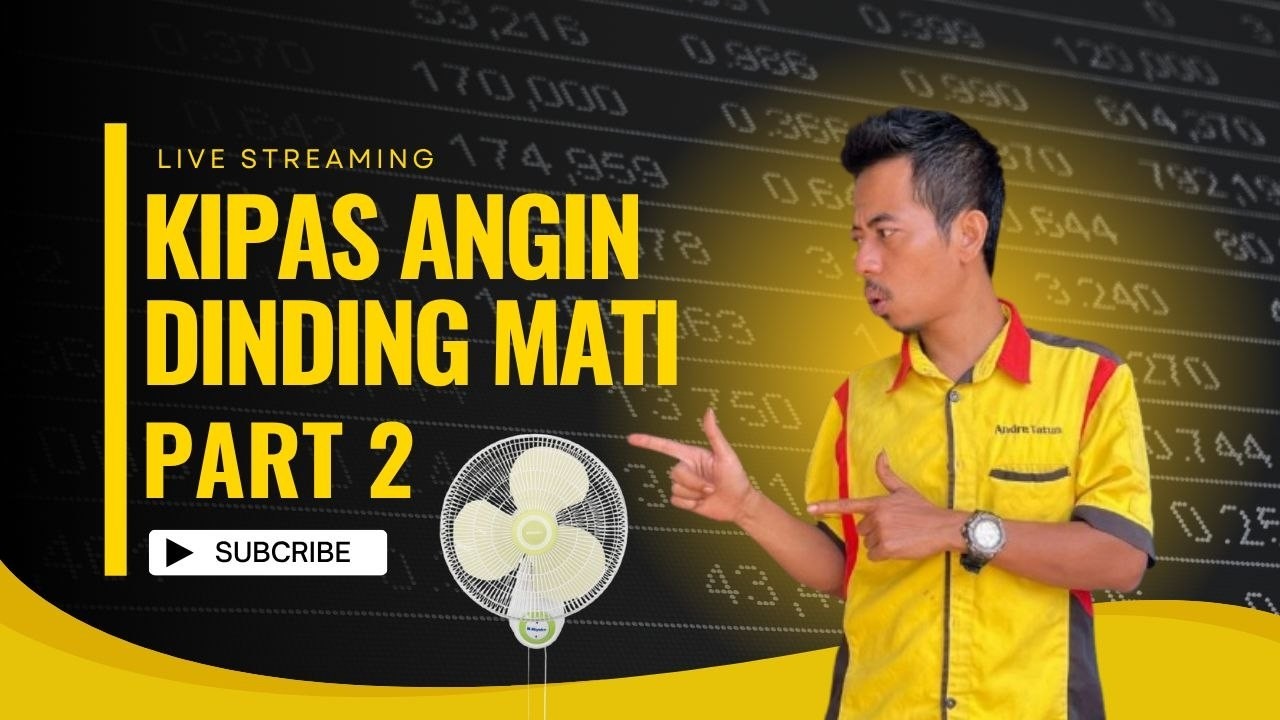 Kipas angin dinding miyako mati...NOL RUPIAH