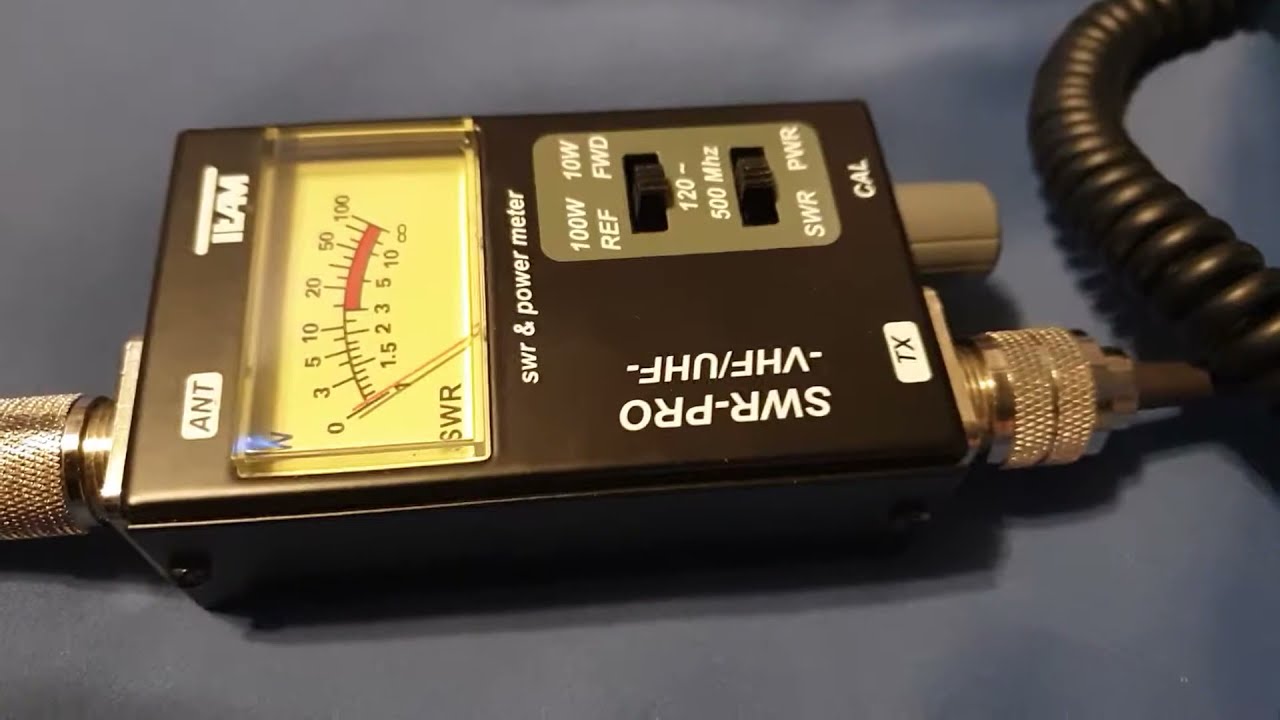 TEAM SWR PRO VHF UHF Stehwelle ( Leistung messen ) 2m / 70cm