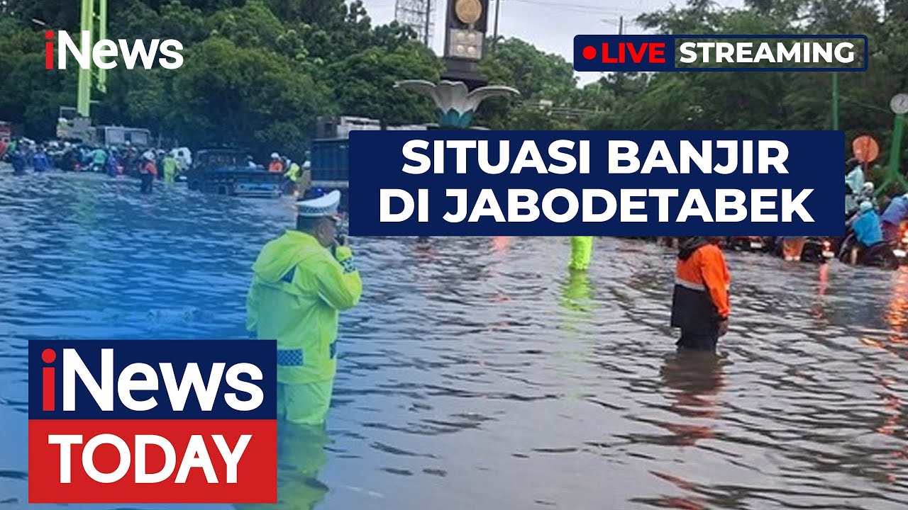 🔴LIVE | Situasi Banjir di Jabodetabek, Sejumlah Daerah Macet | iNews Today 23/01