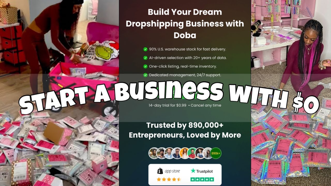 Is Dropshipping On Shopify With Doba Really Worth It? $0 start up