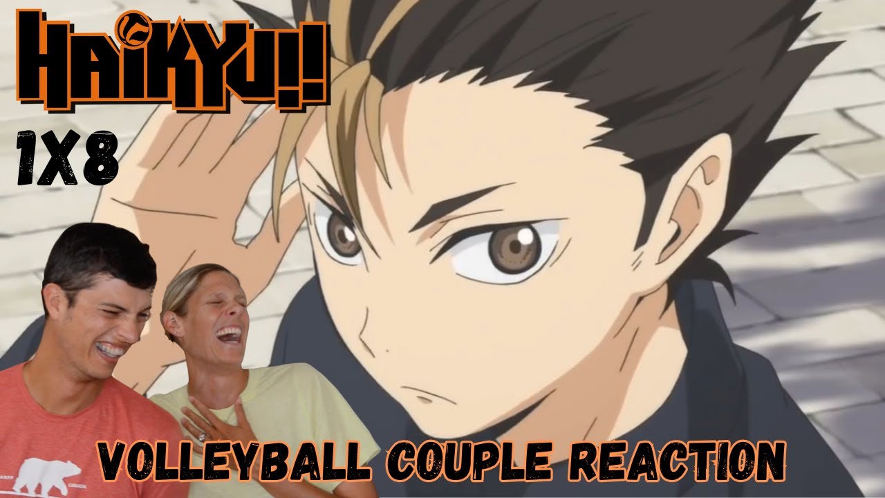 Volleyball Couple Reaction to Haikyu!! S1E8: 
