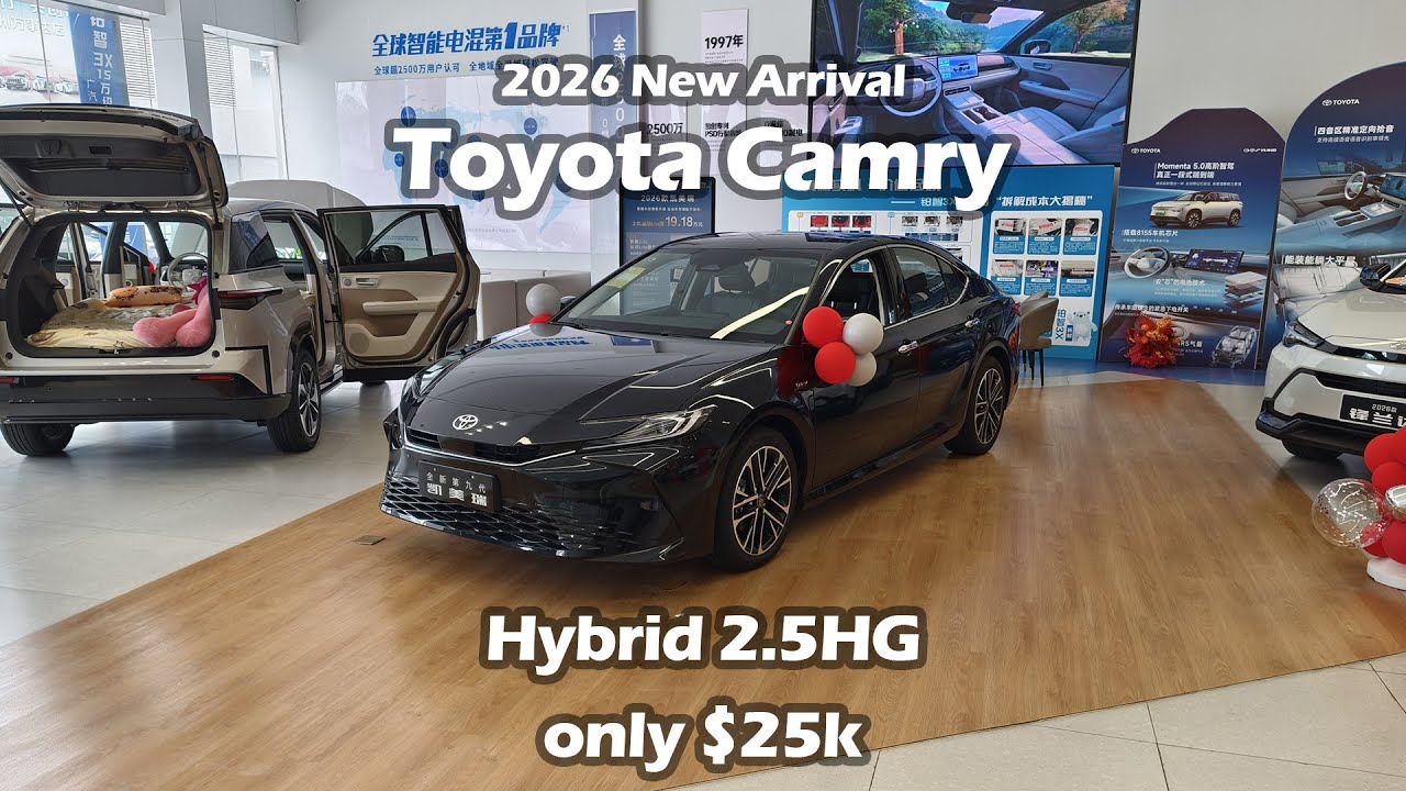 2026 Toyota Camry Hybrid 2.5HG Premium Edition - Big Bear Test Car