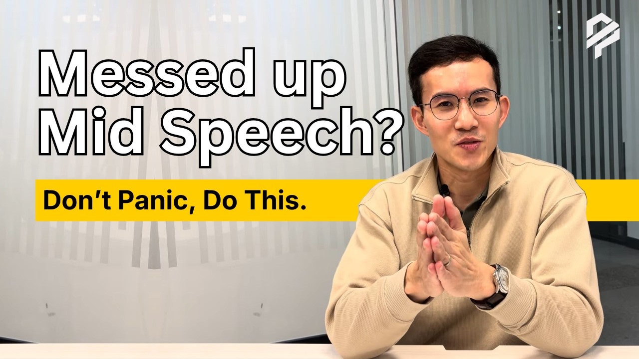 Choked Mid-Presentation? The Simple Mind Trick to Save Yourself