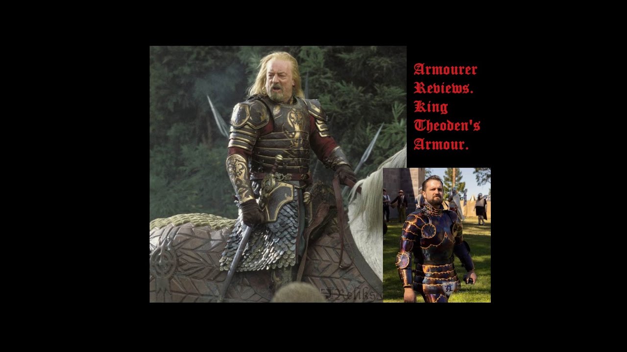 Fantasy Armour Reviews. King Theoden's Armour Form Lord Of The Rings.