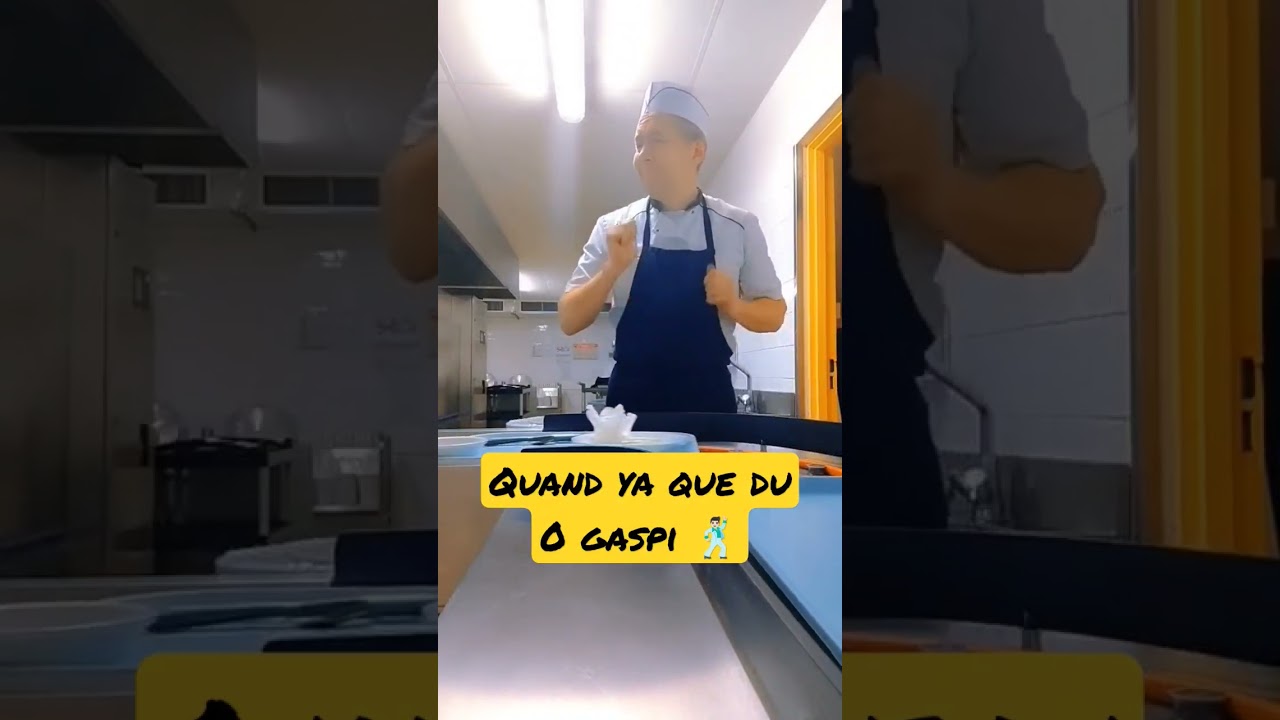Le d&eacute;hanch&eacute; du O Gaspi #cantine #shorts ➡️@lecantinier