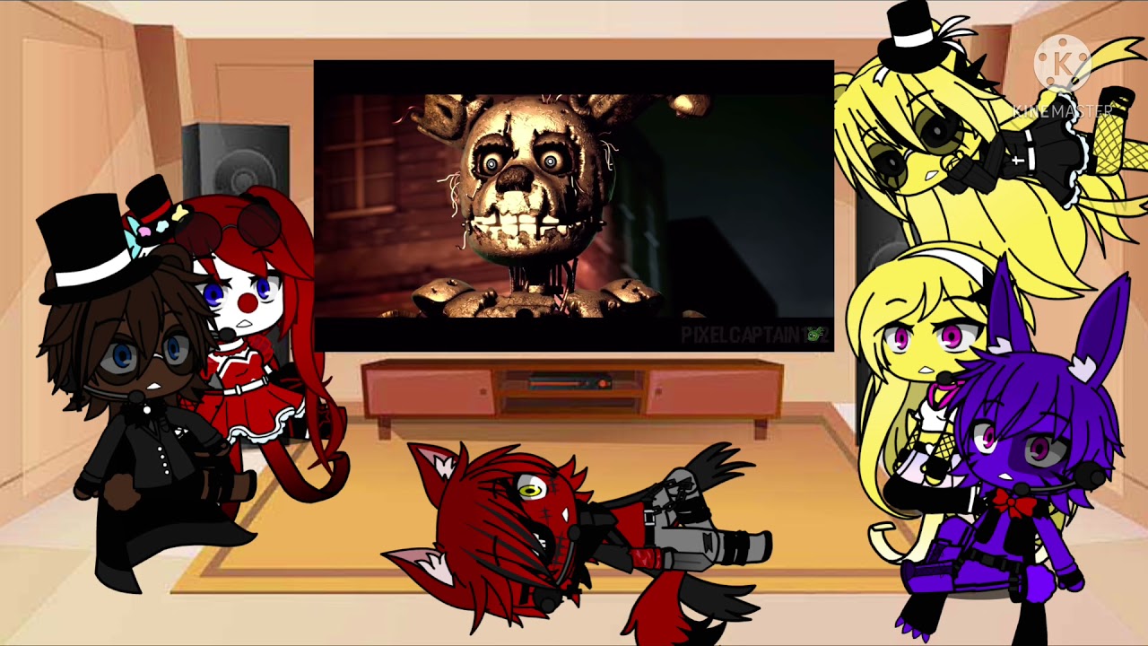 FNAF 1+Circus Baby reacts to Play with Fire 🔥(Read description)⬇️