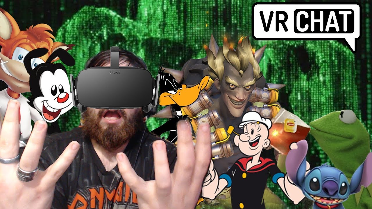 Voice Actor's first time in VR | VR Chat