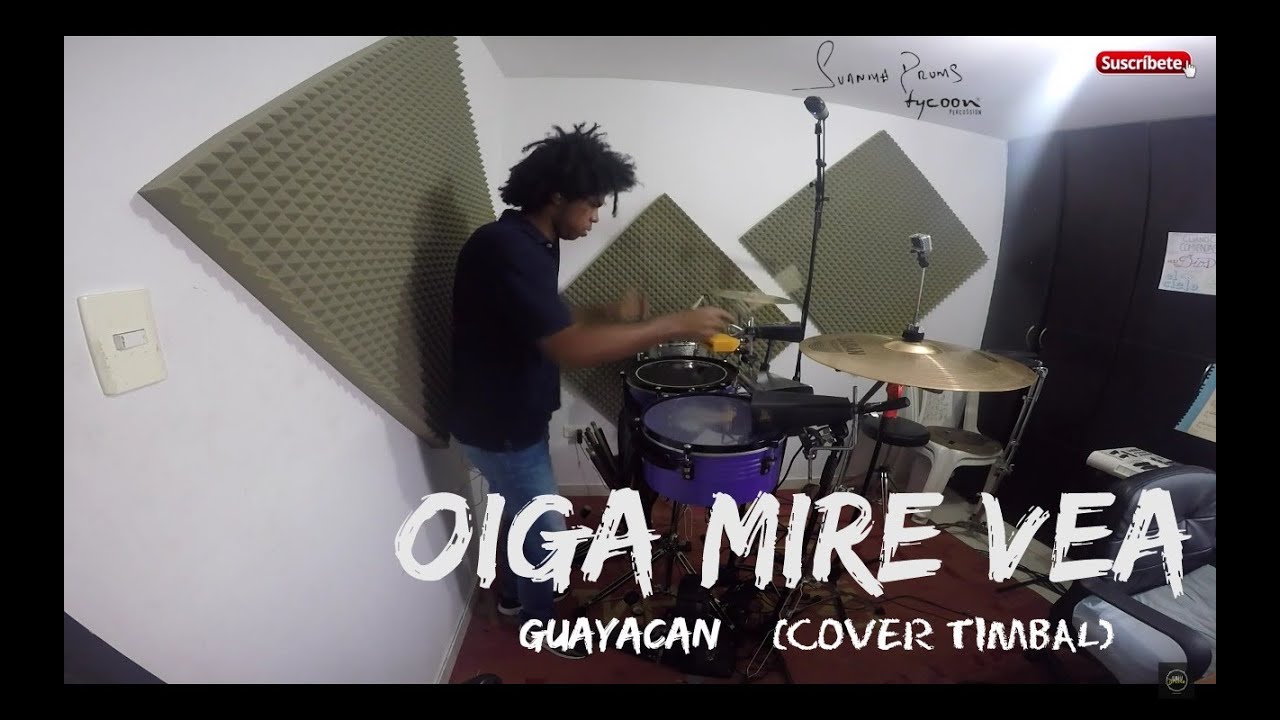 ALBERTO BARROS - OIGA MIRE VEA- COVER TIMBAL- juanmaDrums