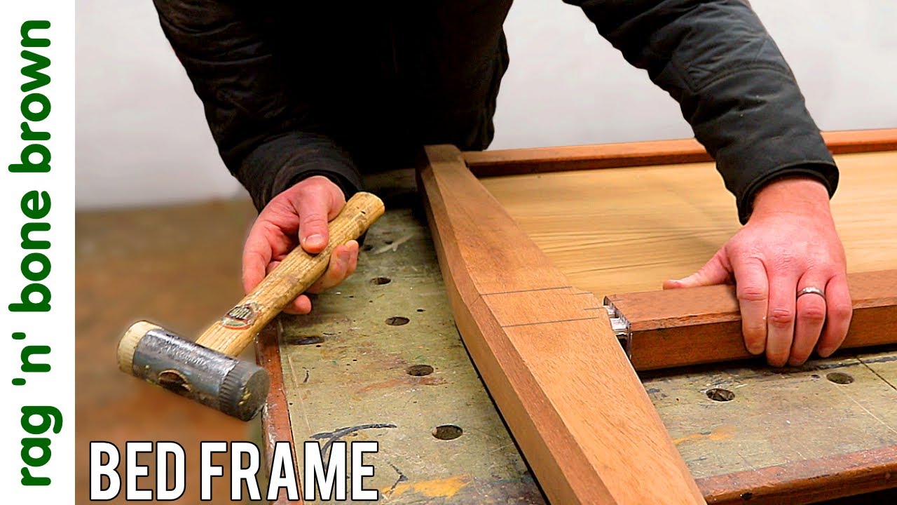 Building A Bed With Reclaimed Wood