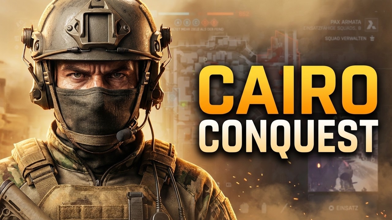 Battlefield 6 Eroberung - Straßenkampf im zerstörten Cairo