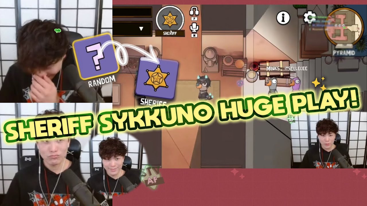 OMG it actually wasn't! Sheriff Sykkuno and the angels are MAKING HUGE PLAY with THEIR ROLES!
