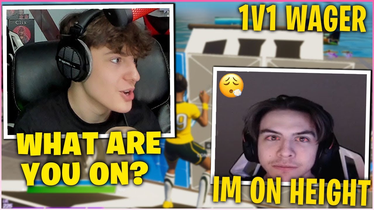 CLIX Returns TO WAGERS & GETS SALTY After NRG BUCKE Did This In 1v1 Wager! (Fortnite Funny Moments)