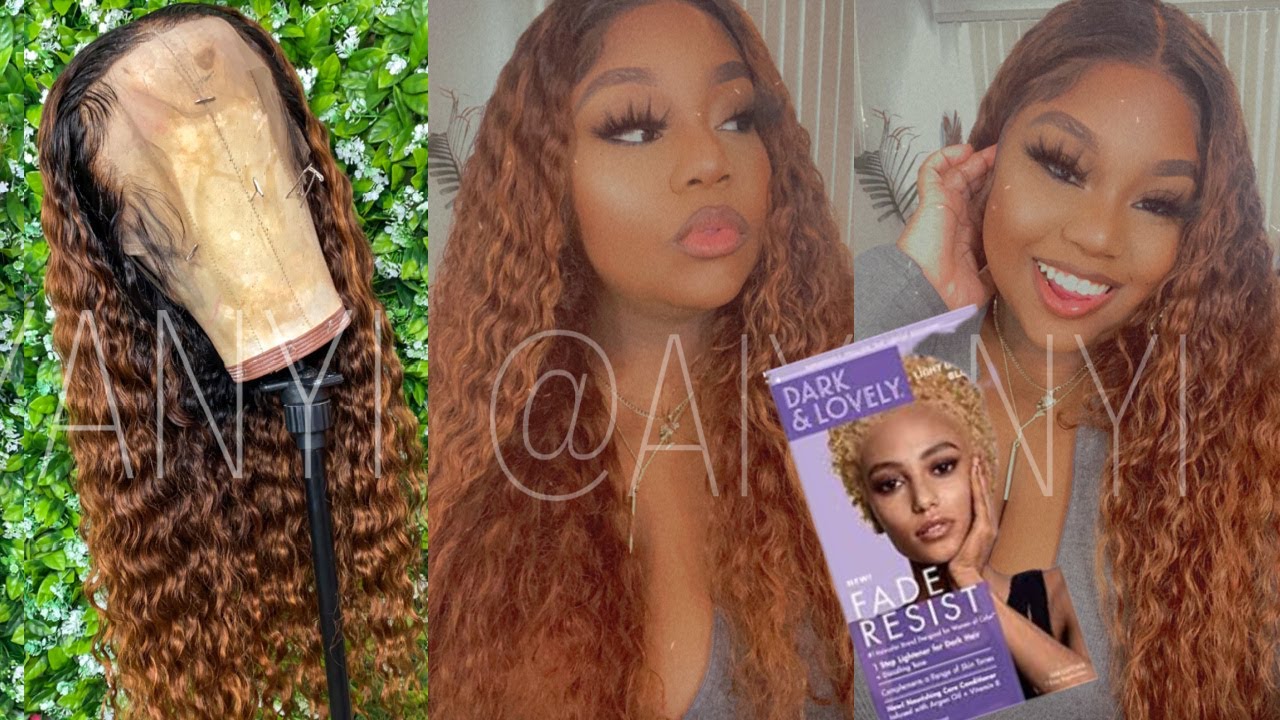 BOX DYE HAIR COLOR || NO BLEACH NEEDED || DARK N LOVELY || ATINA HAIR