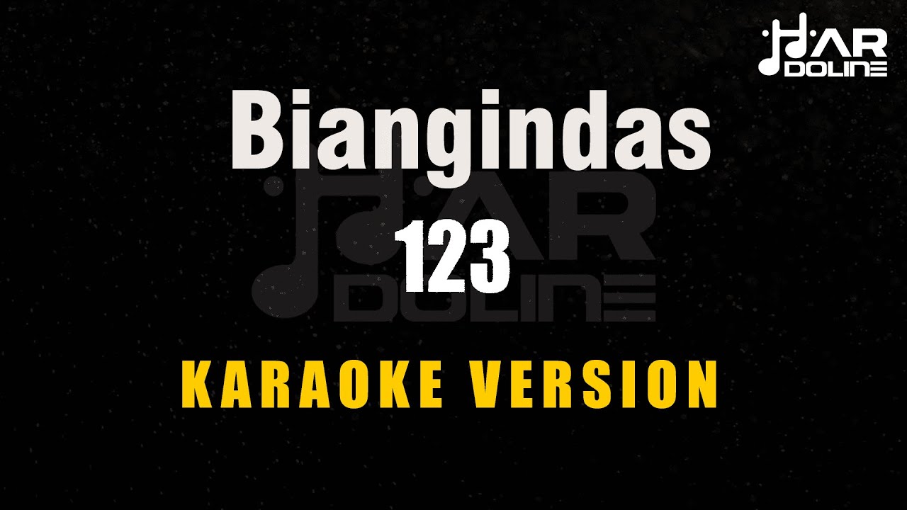BIAN GINDAS -123 [Karaoke] Minusone Tanpa Vocal
