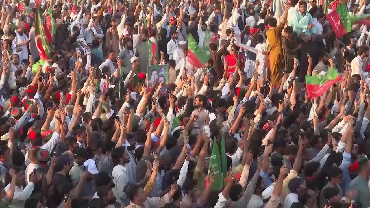 Thousands of supporters of Pakistan’s imprisoned ex-PM Imran Khan rally in Islamabad area