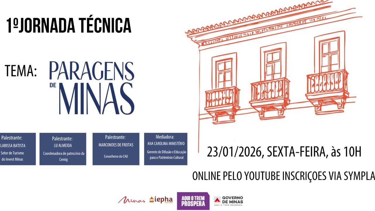 1ª Jornada Técnica 2026 - Paragens de Minas
