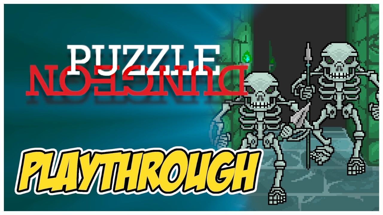 Прохождение игры Puzzle Dungeon: Вередино входит в подземелье!