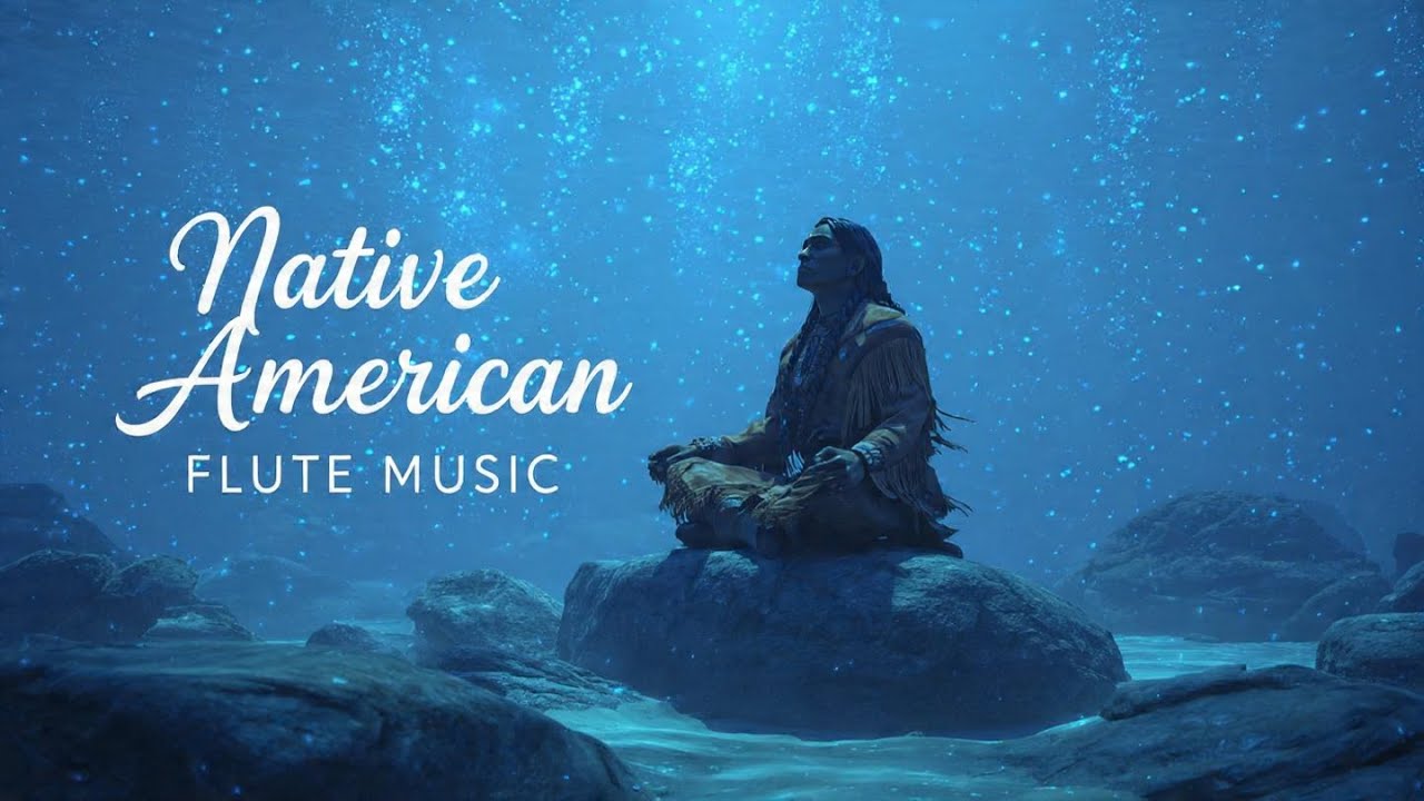 Ocean Depths Flute • Bioluminescent Calm for Emotional Release (1 Hour)