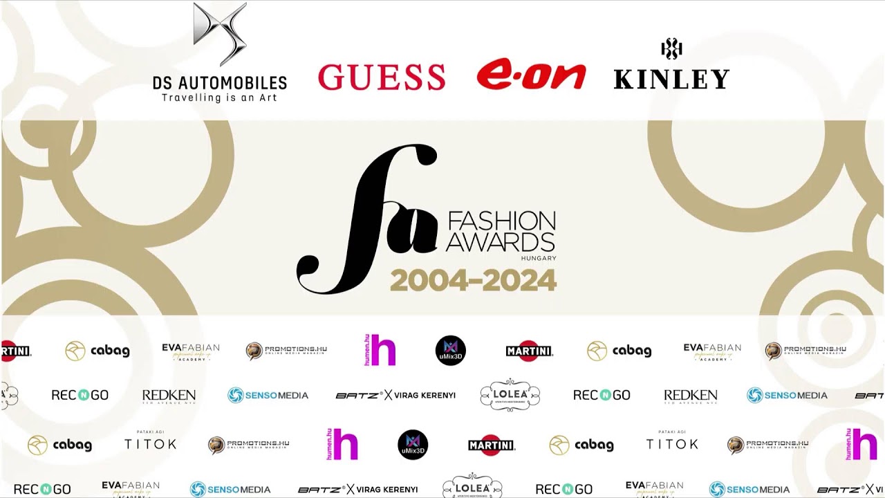 Fashion Awards Hungary - Divatbemutató | RECnGO élő közvetítés