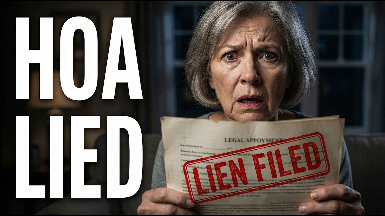 The HOA Lied: How They Legally Stole Her House