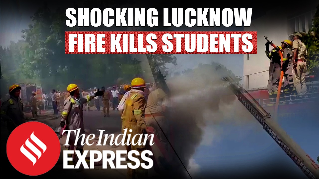 Lucknow Coaching Centre Fire: Several Trapped, Casualties Feared