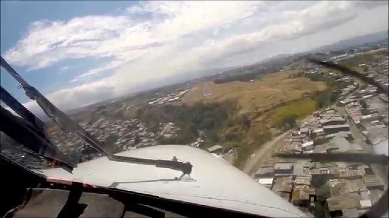 MRPV San Jose (Pavas Intl.) / Costa Rica - Approach & Landing Cheyenne II PA31T