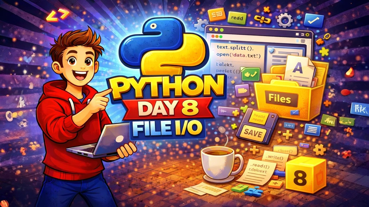 Python Day 8 | 🔥 | Start Your Python Journey Today
