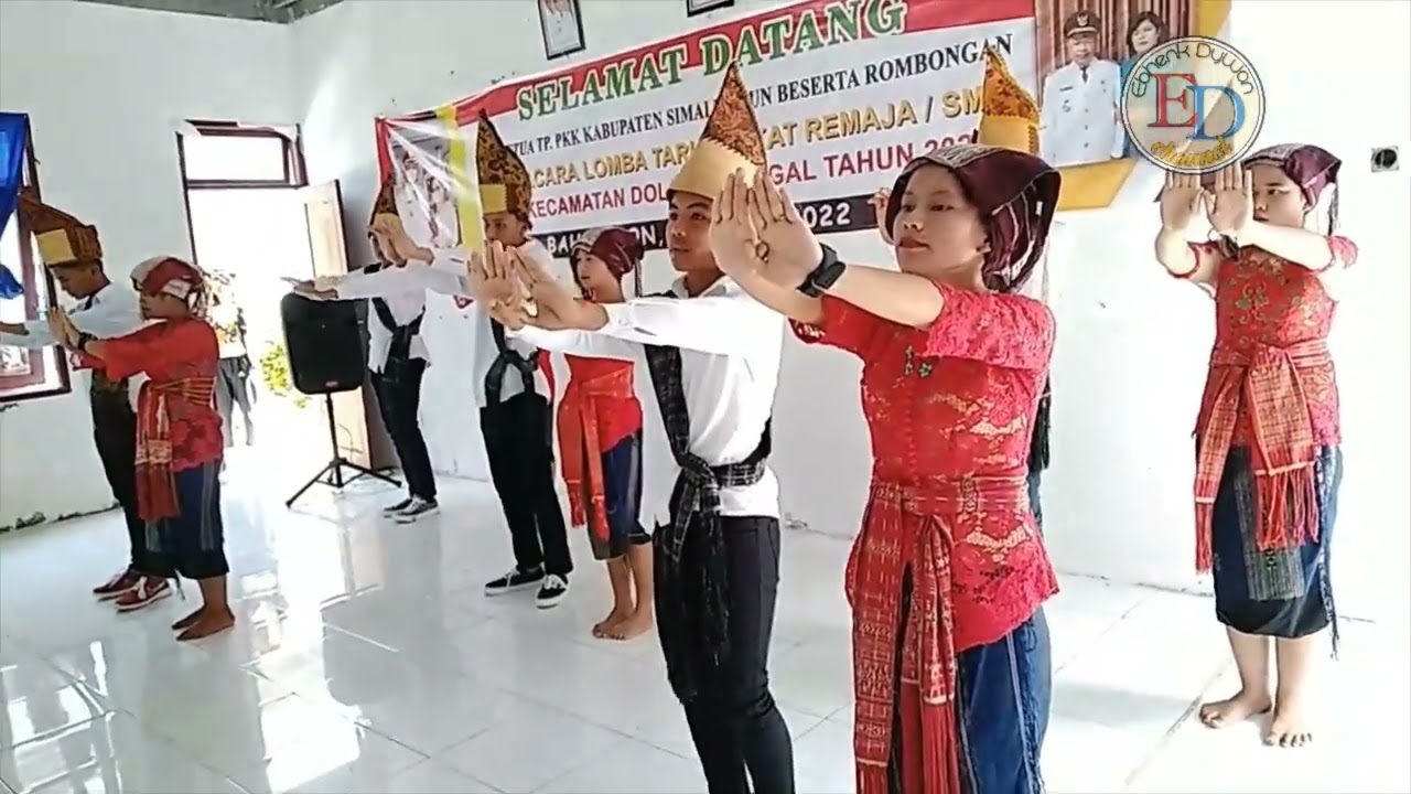 Tari Tortor Haroan Bolon Simalungun oleh Remaja Nagori Bah Bolon