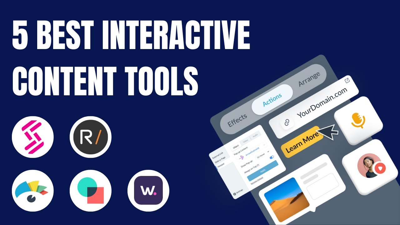 5 Best Tools To Create Interactive Content (Full Demo)