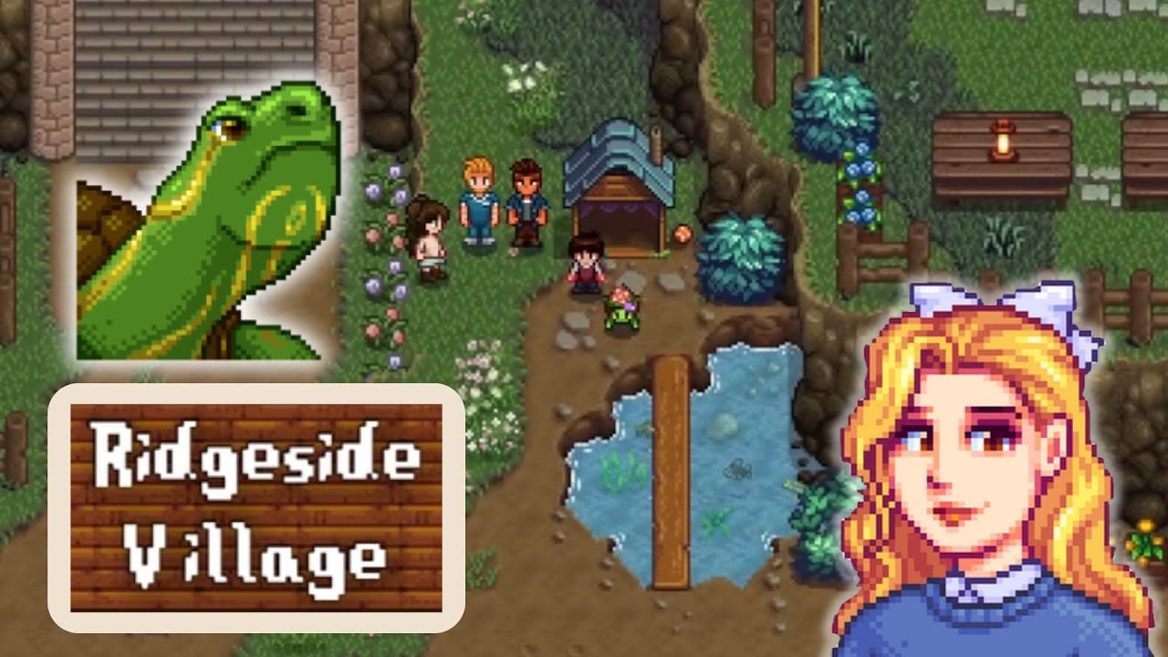 Meeting Torts, The Turtle! | Stardew Valley Ridgeside Village