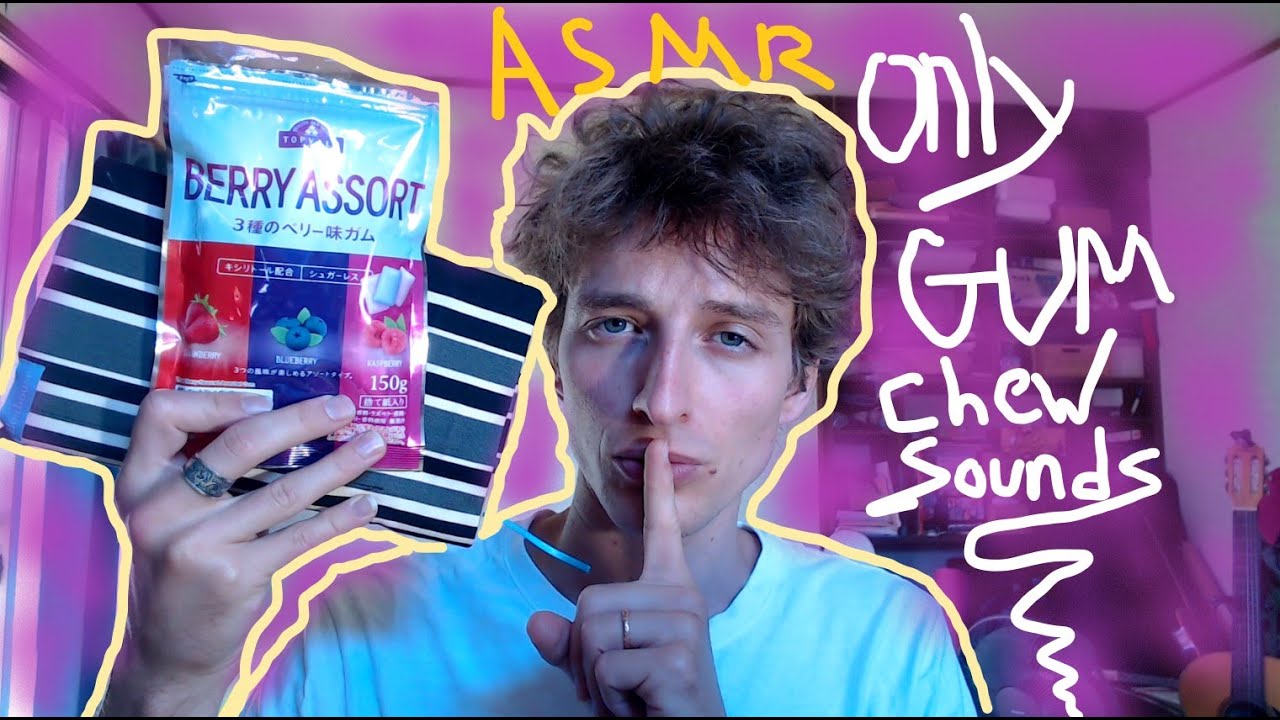 ASMR OnlY gum chew (requested)