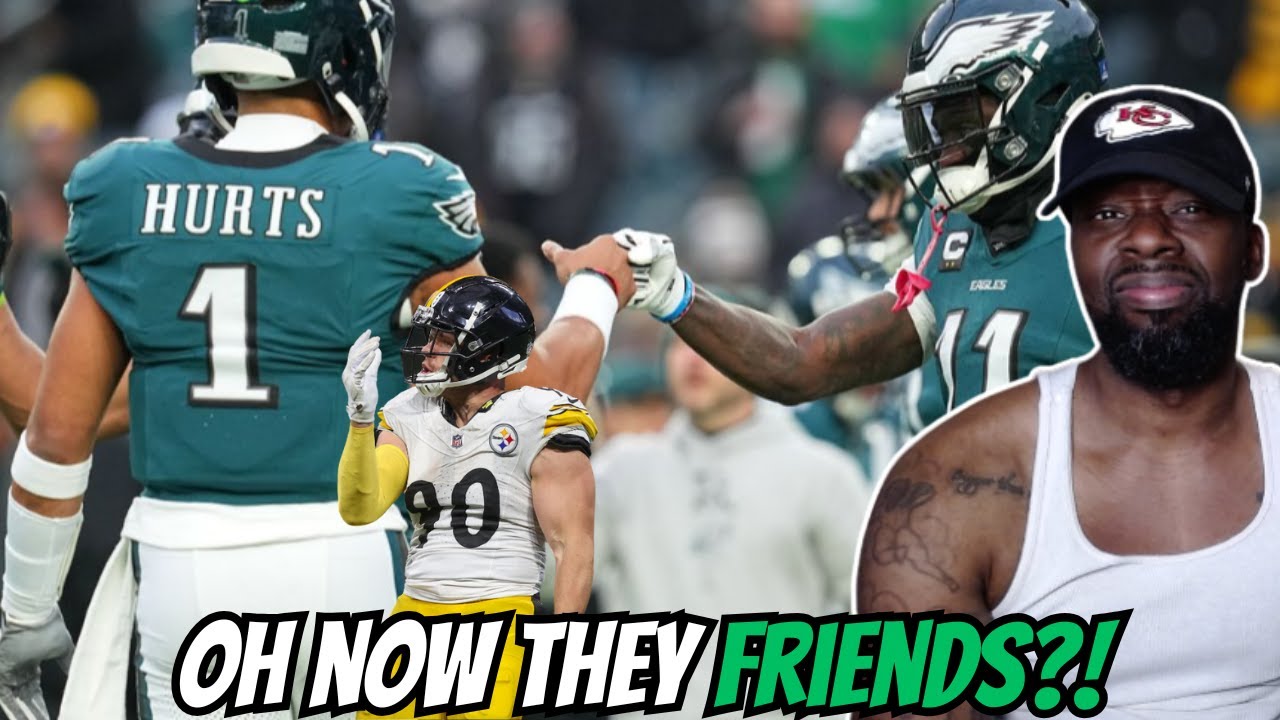 CHIEFS FAN REACTS TO! Pittsburgh Steelers vs. Philadelphia Eagles Game Highlights!