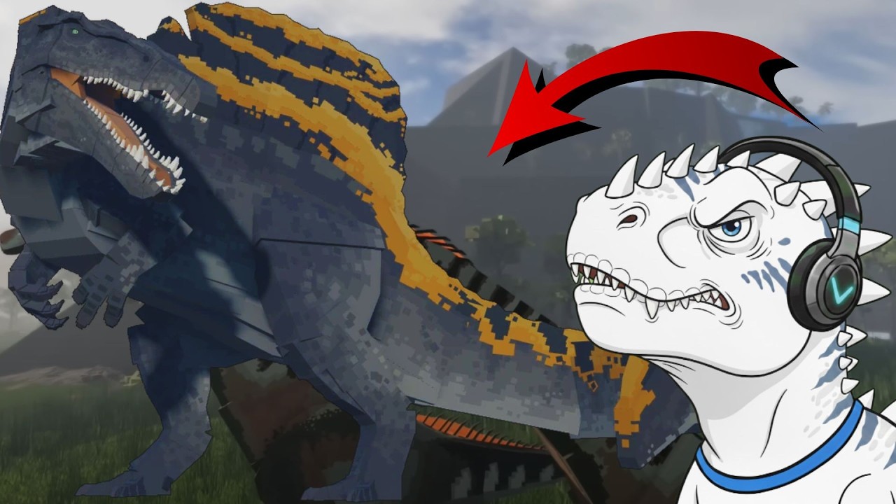 SPINO REBIRTH! JOGANDO DE SPINO REBIRTH! | ROBLOX Jurassic Blocky