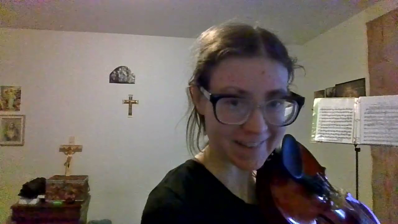Anna Stafford's violin lessons; Mendelssohn's Hebrides Overture
