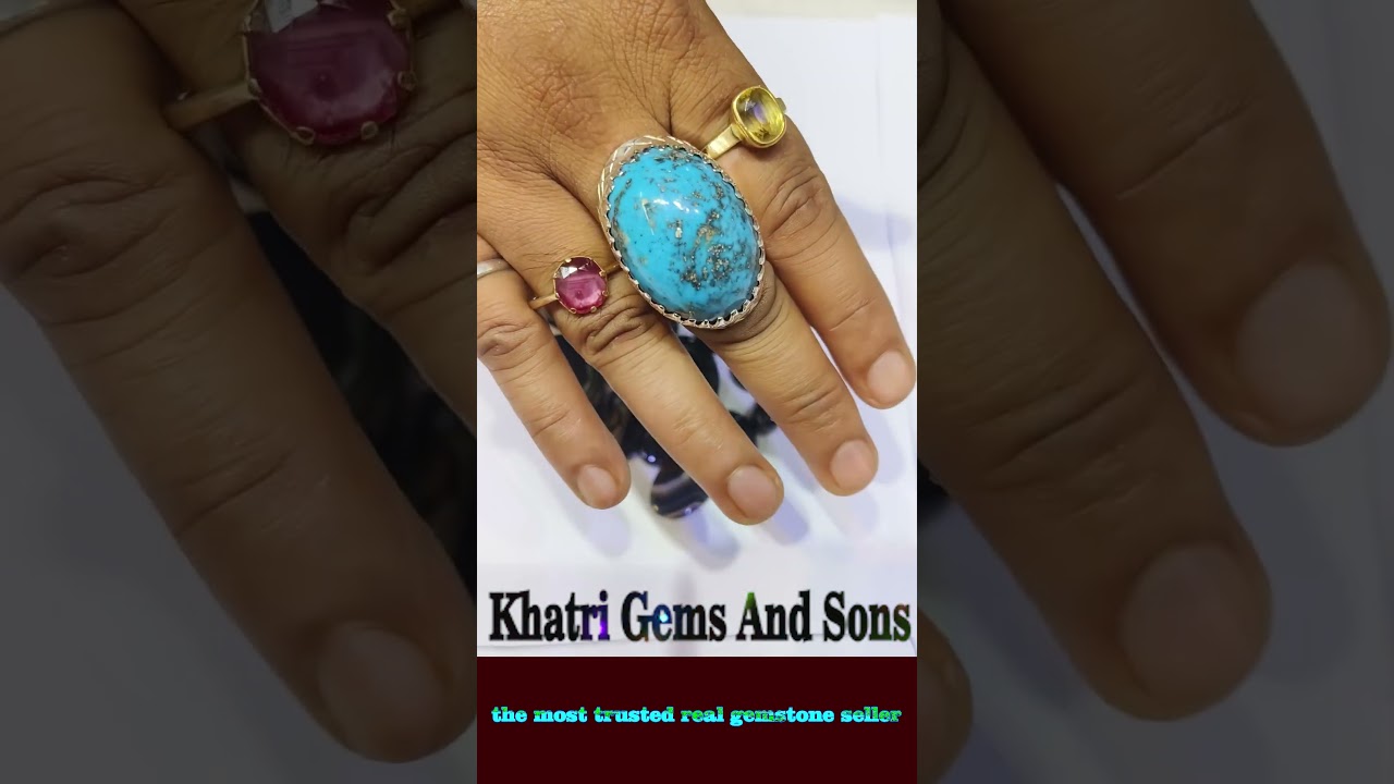 biggest firoza stone ring | big size firoza stone ring | firoza silver ring stone in heavy size |